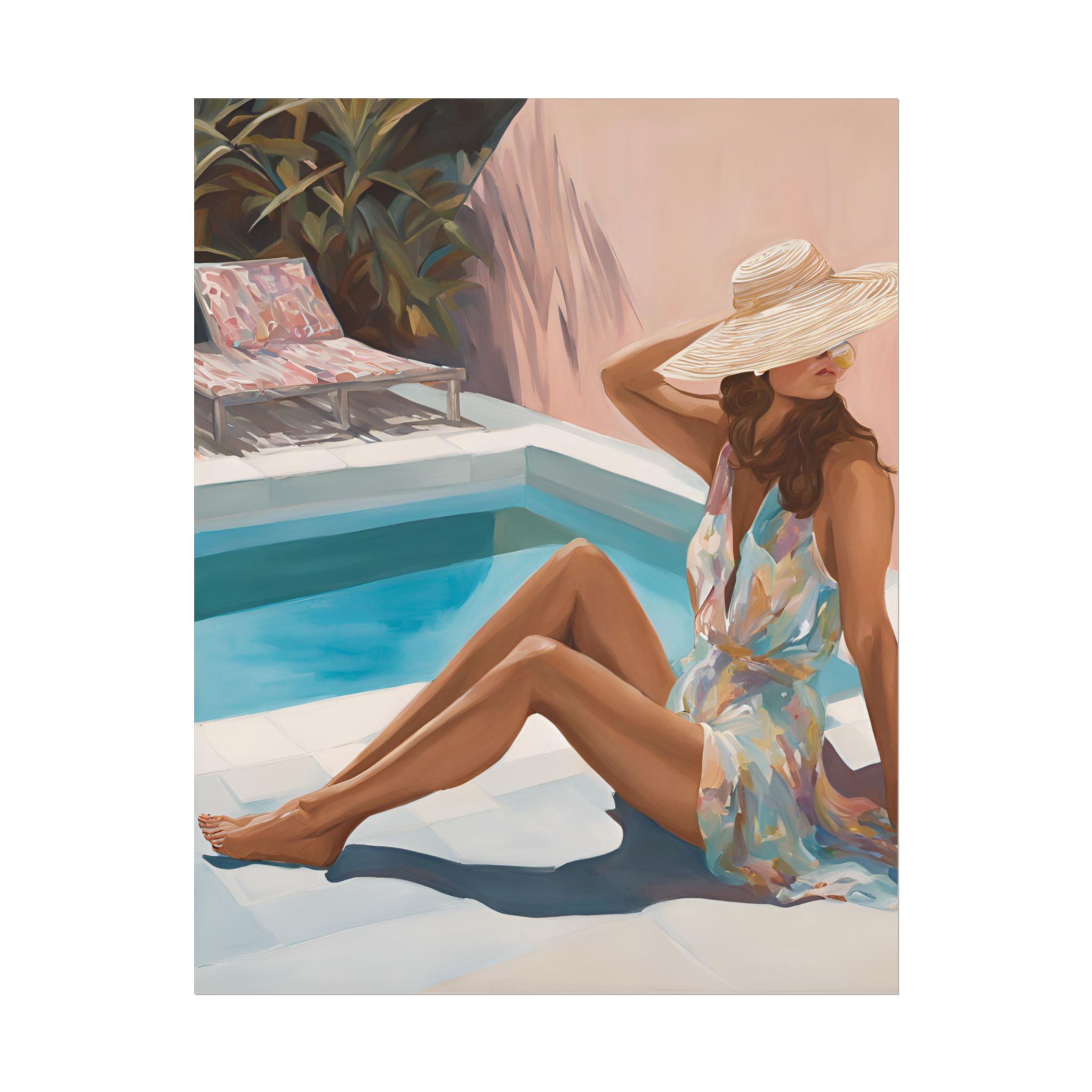 Style by The Pool Wall Art - Image 5