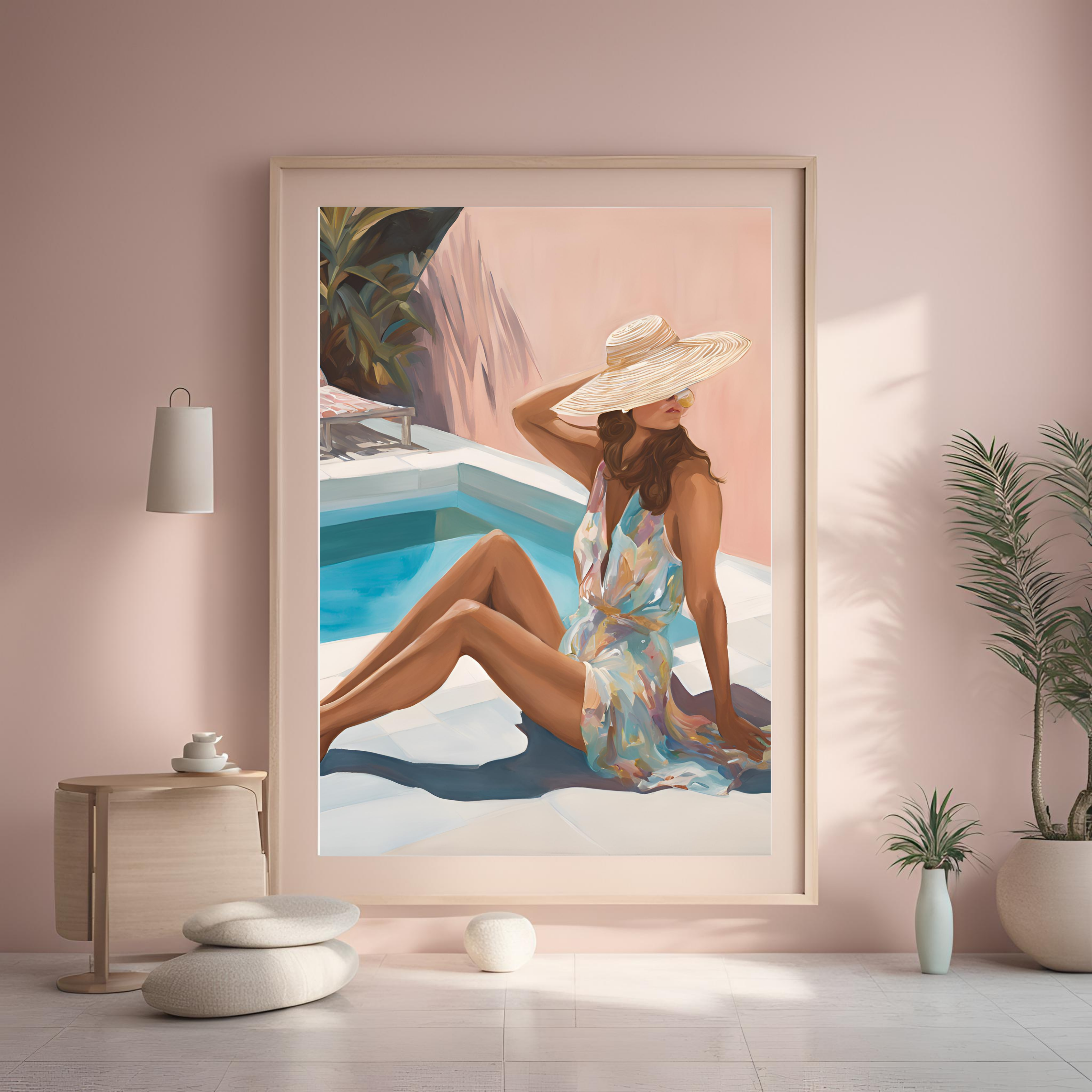 Style by The Pool Wall Art - Image 2