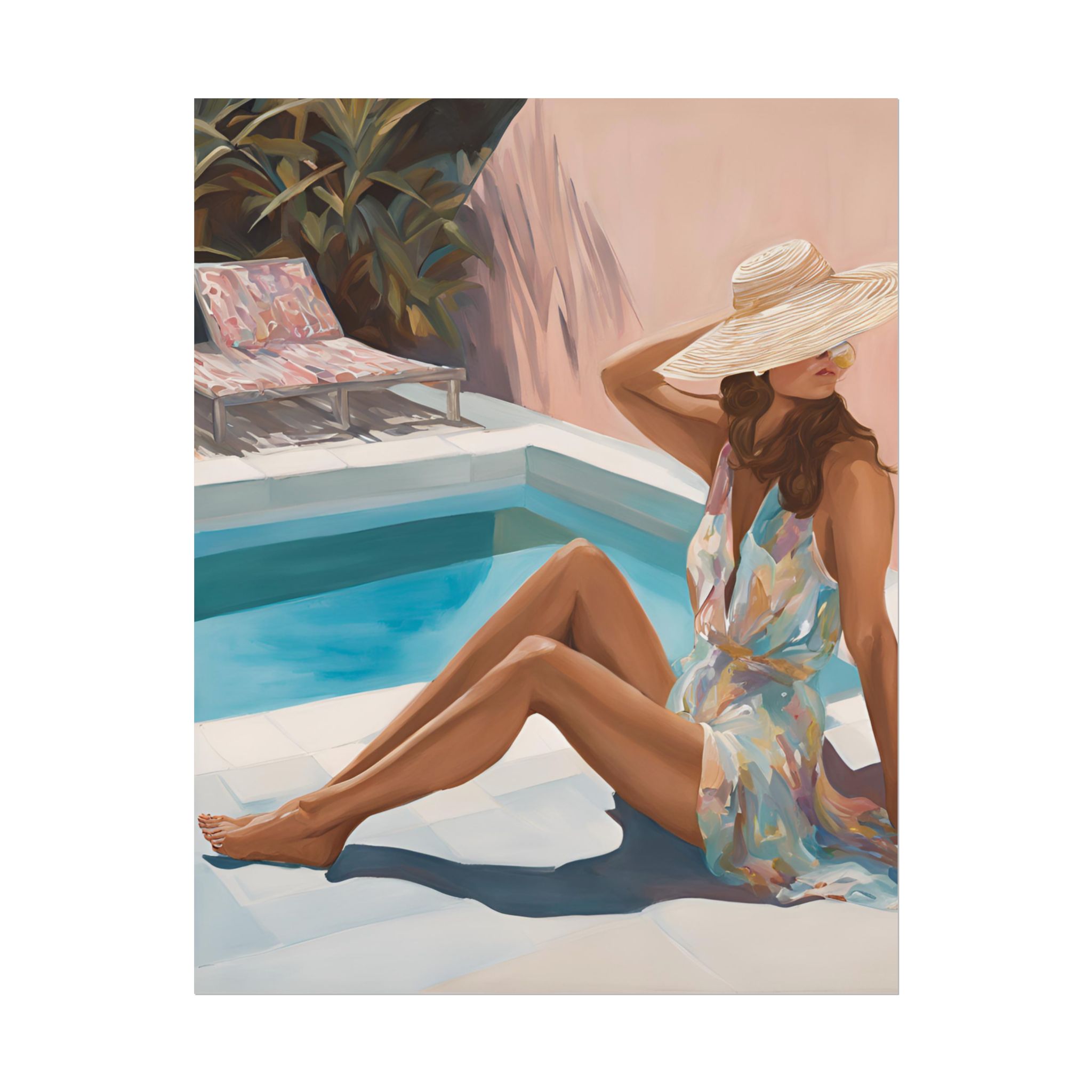 Style by The Pool Wall Art - Image 6