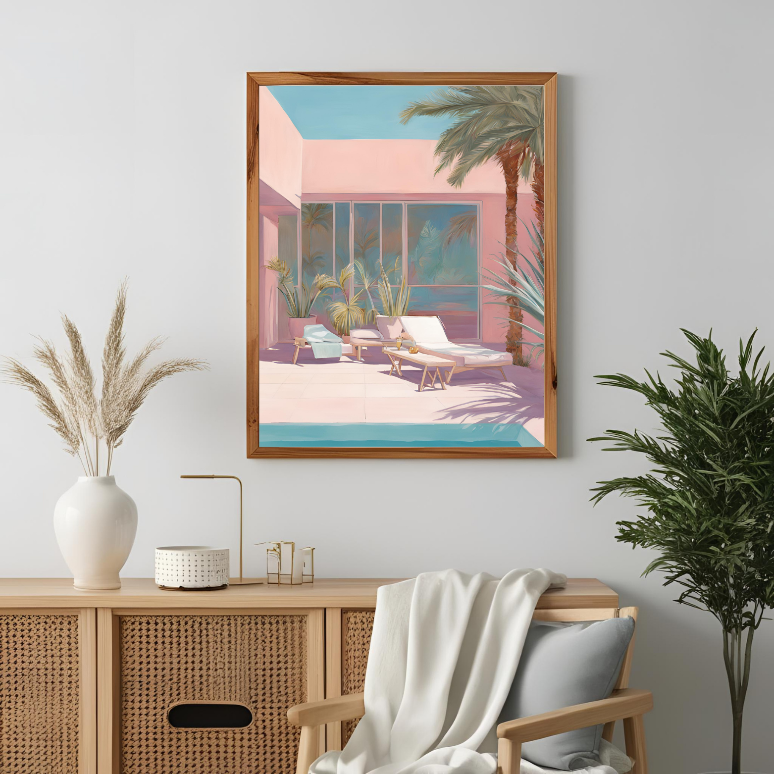 Bali Villa ll Wall Art - Image 2