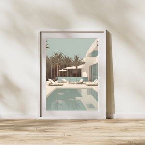 Miami Chill Day ll Wall Art