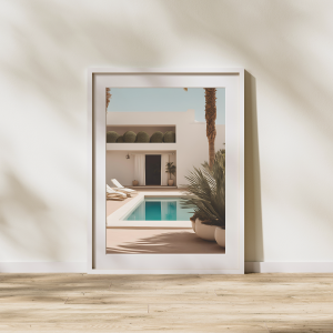 Villa Lounging Wall Art