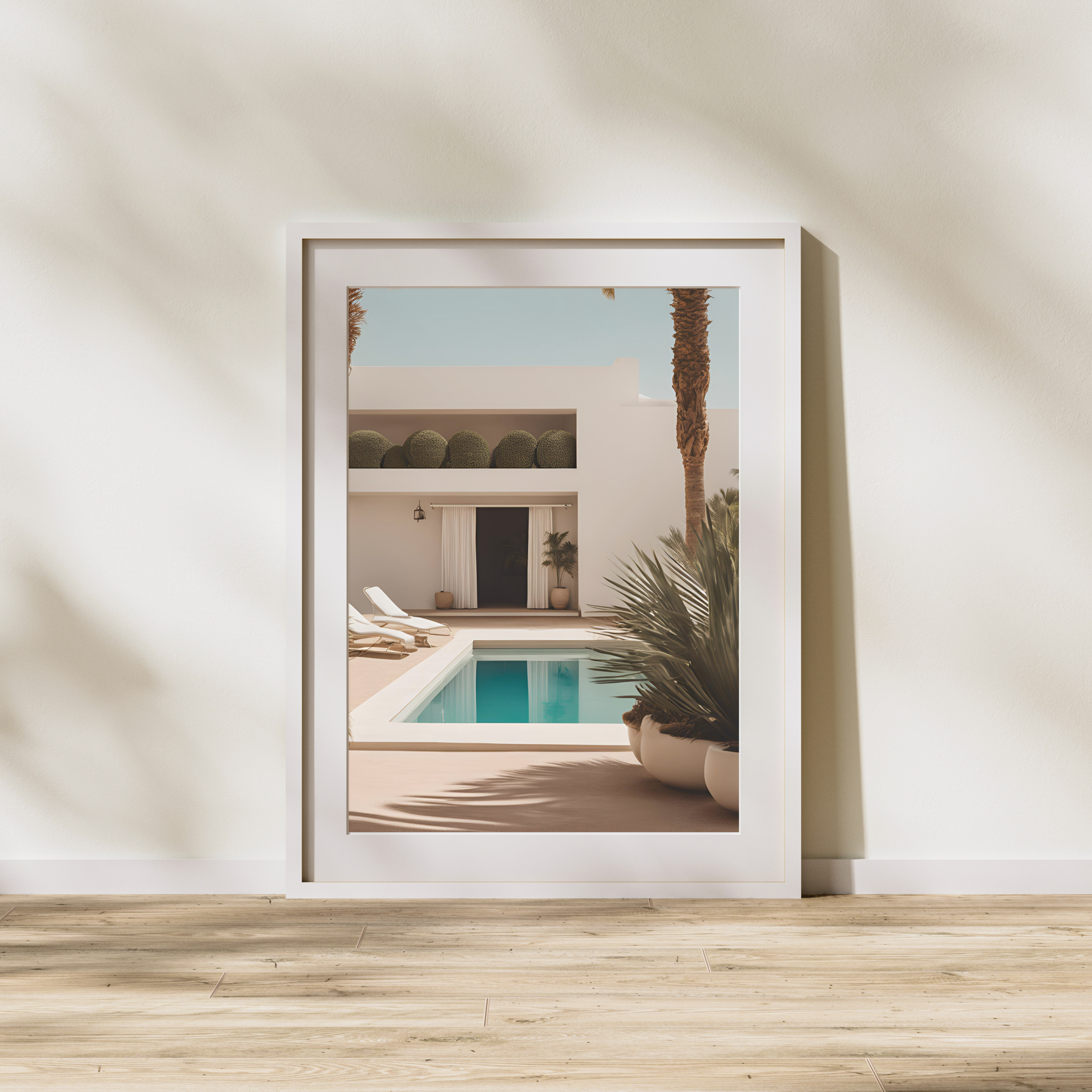 Villa Lounging Wall Art