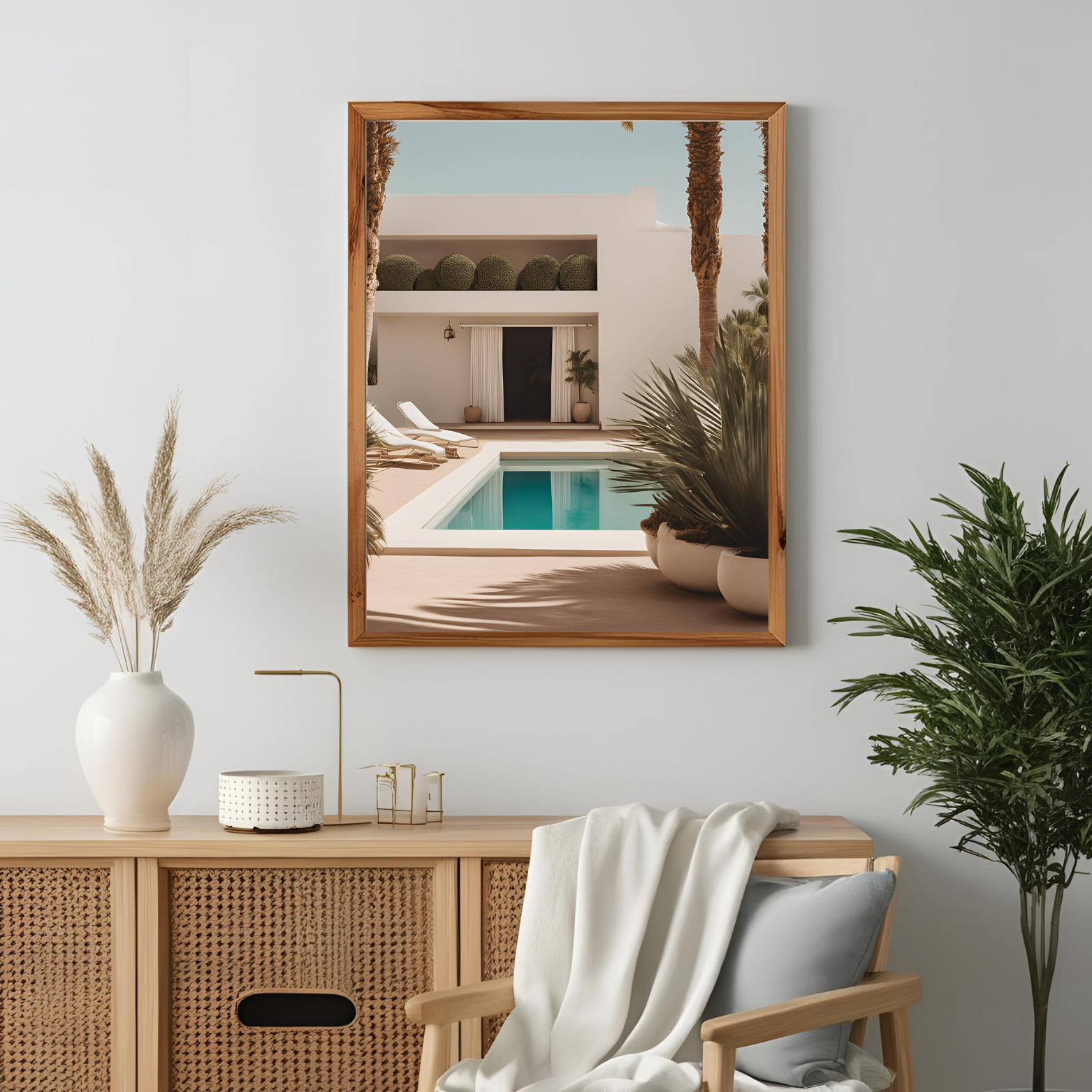 Villa Lounging Wall Art - Image 2