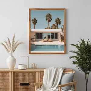 Muted Pool ll Wall Art