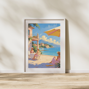 Women at Lunch Wall Art