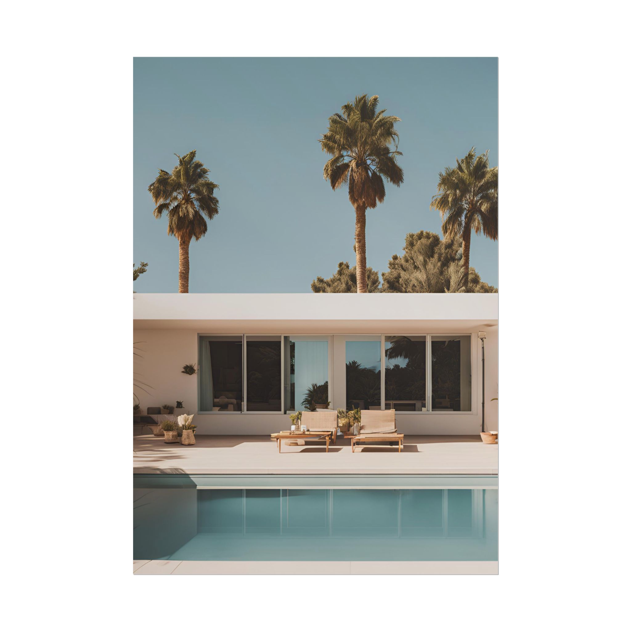 Muted Pool ll Wall Art - Image 33