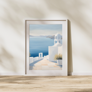 Church on a Hill Wall Art