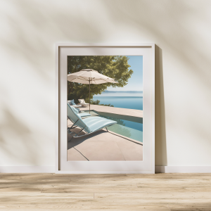 Ibiza Poolside 2 Wall Art