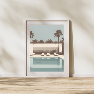 Hollywood Poolside ll Wall Art