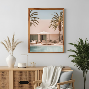 Cali Desert Villa l Wall Art
