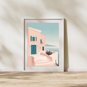Home over the Ocean Wall Art