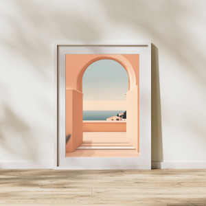 Terracotta Arch Wall Art