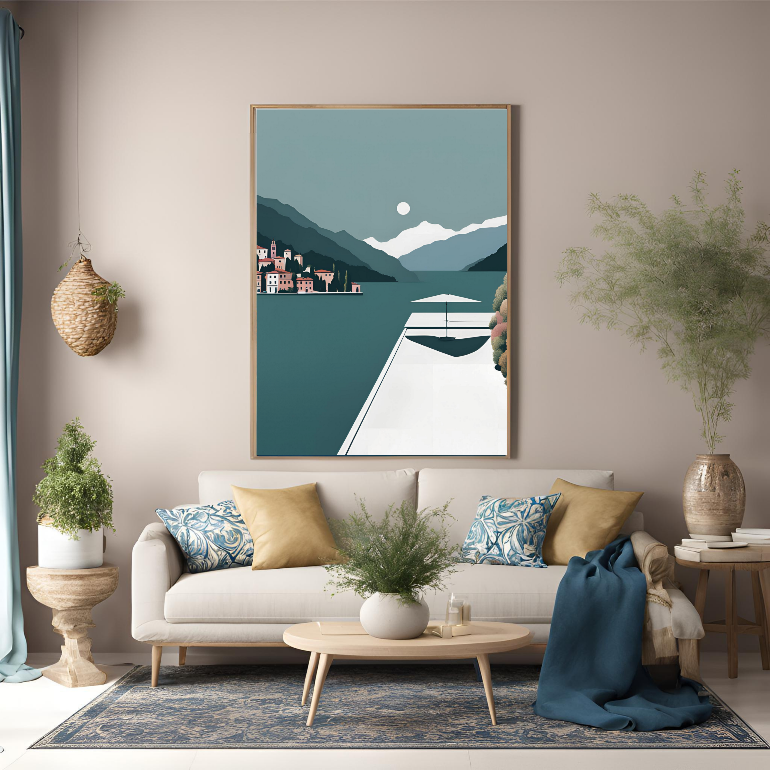 Lake Como Wall Art - Image 2