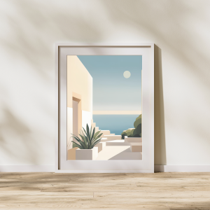 Stone and Sun Wall Art